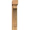 Ekena Millwork Imperial Block Rough Sawn Bracket w/ Offset Brace, Western Red Cedar, 8"W x 32"D x 44"H BKT0806X32X44IMP05RWR - alternate 2